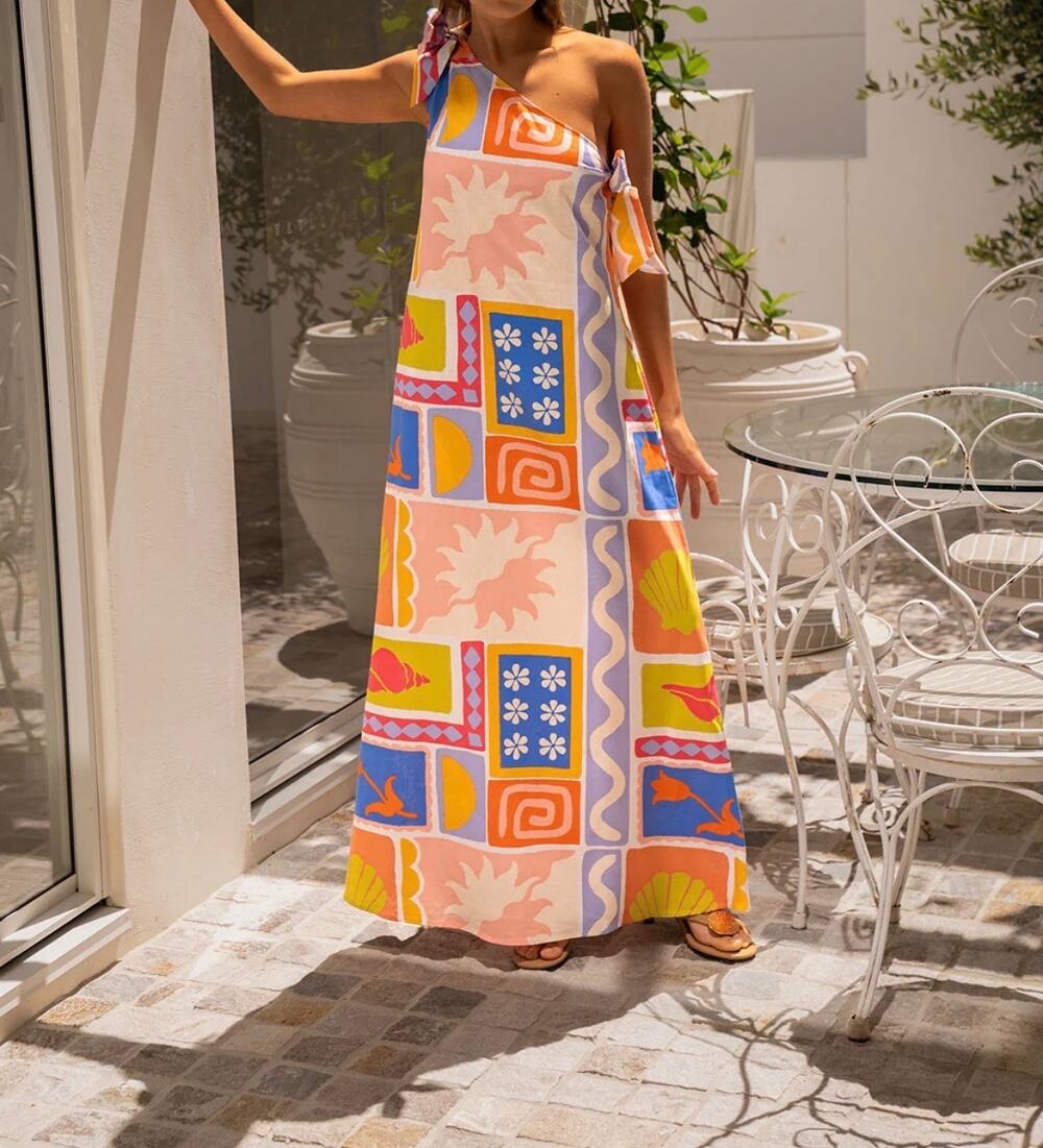 SABO Seraphine Dress-Solis Tropical